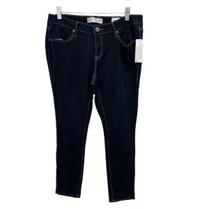 No Boundaries Dark Wash Stretch Denim Jeans Jrs. 15 NWT